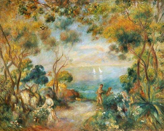 Giardino a Sorrento – Pierre-Auguste Renoir Pierre-Auguste Renoir 85x75