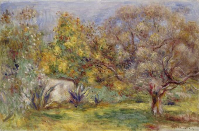 Giardino d’ulivi – Pierre-Auguste Renoir Pierre-Auguste Renoir 105x70