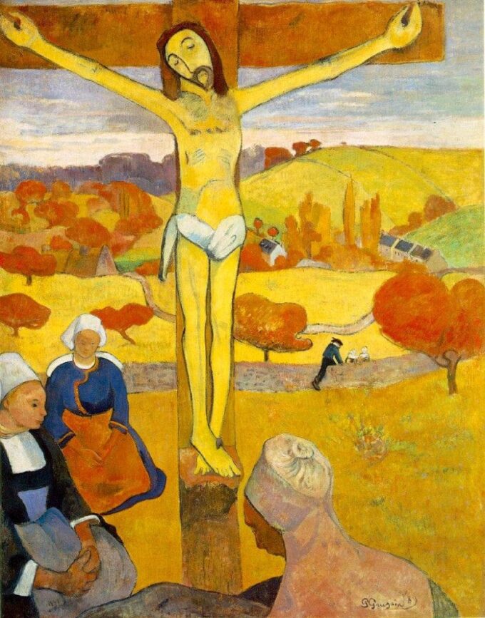 Il Cristo giallo – Paul Gauguin Paul Gauguin 70x85