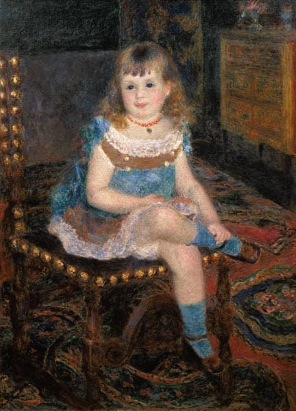 Georgette Charpentier seduta – Pierre-Auguste Renoir Pierre-Auguste Renoir 70x105