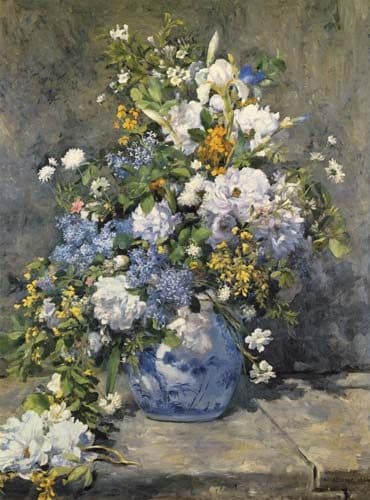 Grande vaso con fiori – Pierre-Auguste Renoir Pierre-Auguste Renoir 70x105