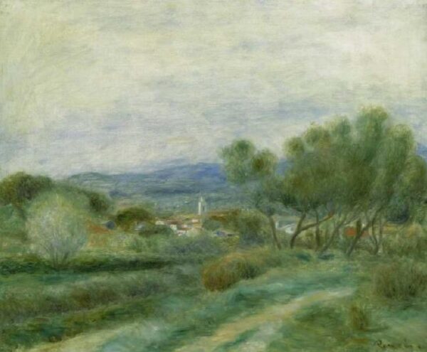 Paesaggio verde (La Seyne) – Pierre-Auguste Renoir Pierre-Auguste Renoir 85x75