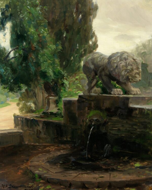 Una fontana a Roma – Hans Andersen Brendekilde Andersen Brendekilde 70x85