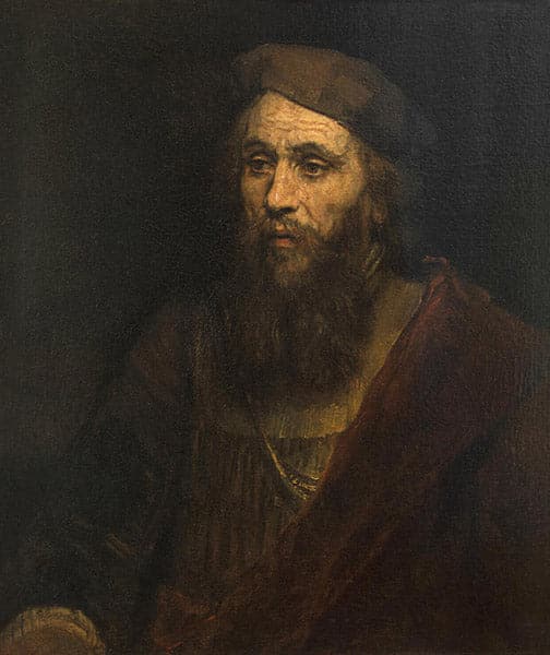 Ritratto di un Uomo – Rembrandt van Rijn Rembrandt van Rijn 70x85