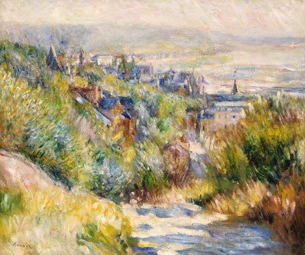 I Alti di Trouville – Pierre-Auguste Renoir Pierre-Auguste Renoir 85x75