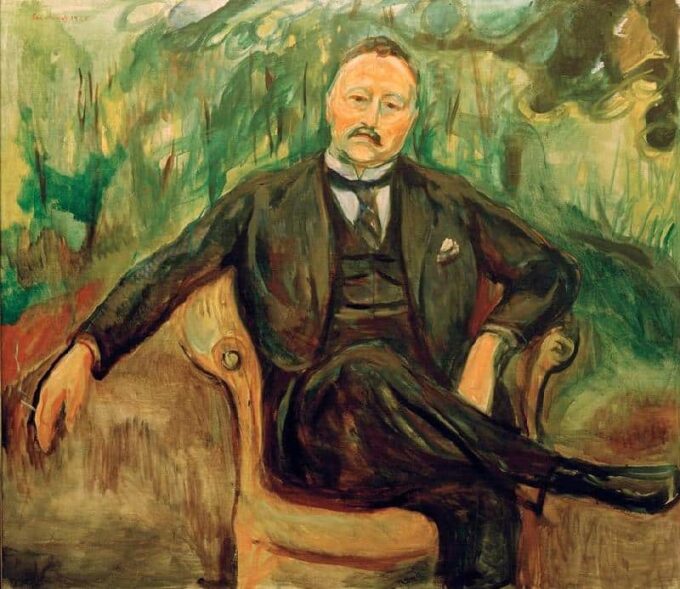 Heinrich Hudtwalcker – Edvard Munch Edvard Munch 85x75