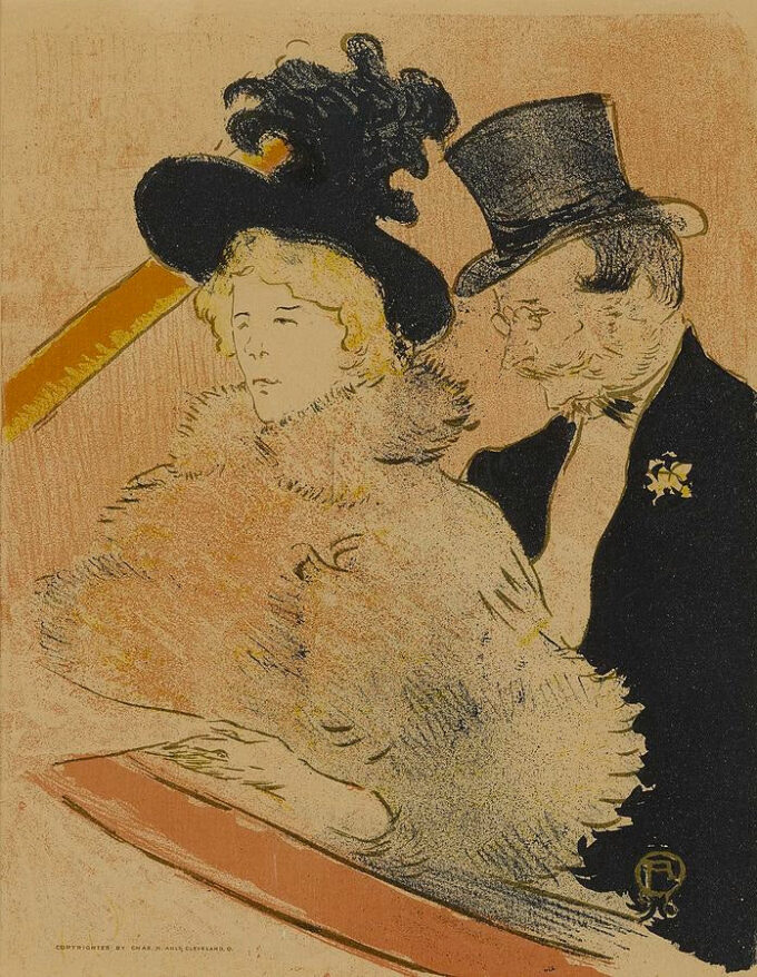 Al Concerto – Toulouse Lautrec Henri de Toulouse-Lautrec 70x85