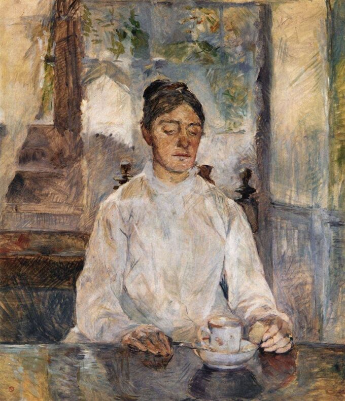 Madre a colazione – Toulouse Lautrec Henri de Toulouse-Lautrec 70x85