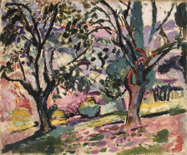 Passeggiata tra gli ulivi – Matisse Henri Matisse 85x75