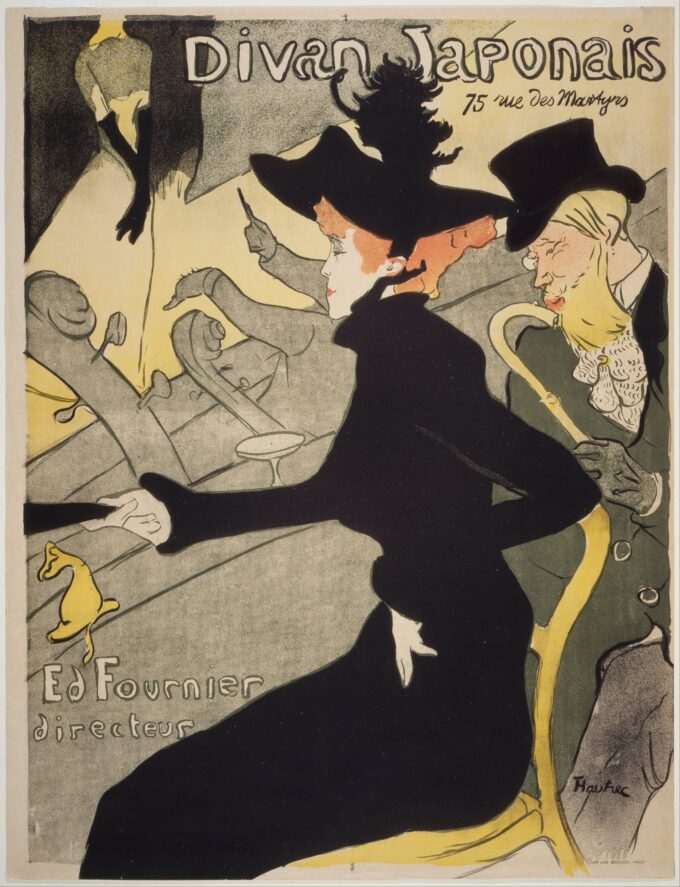 Divano giapponese – Toulouse Lautrec Henri de Toulouse-Lautrec 70x85