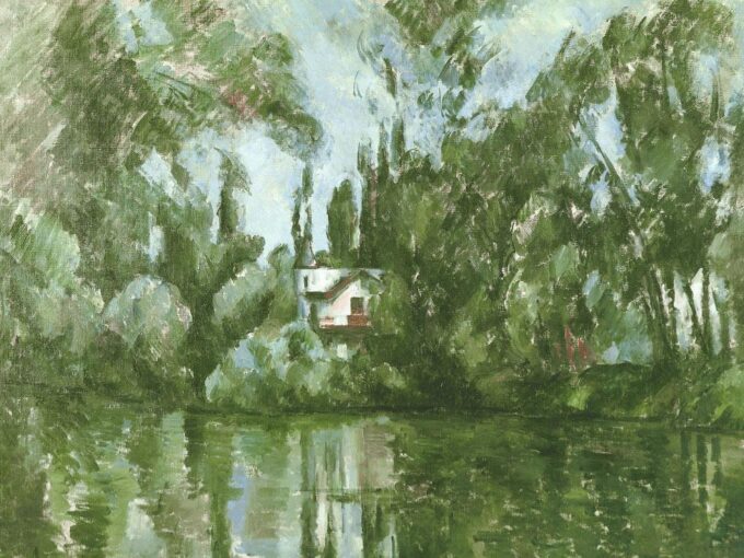 Casa sulle rive della Marna – Paul Cézanne Paul Cézanne 85x75