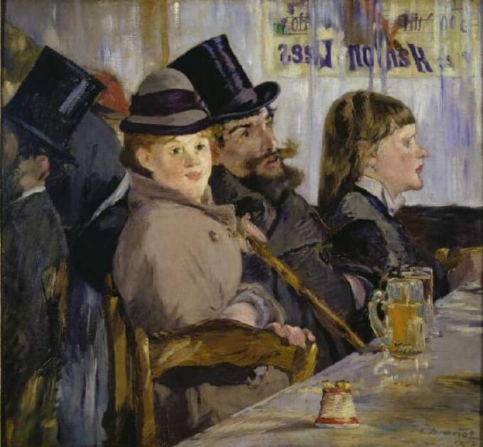 Nel caffè – Edouard Manet Édouard Manet 70x70