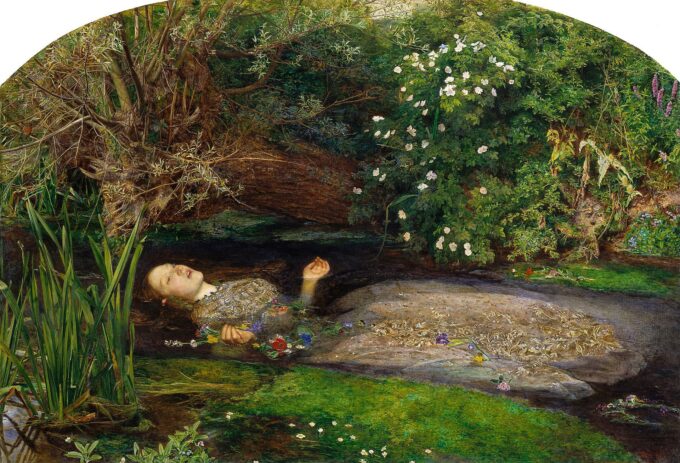 Ophélie – John Everett Millais John Everett Millais 105x70