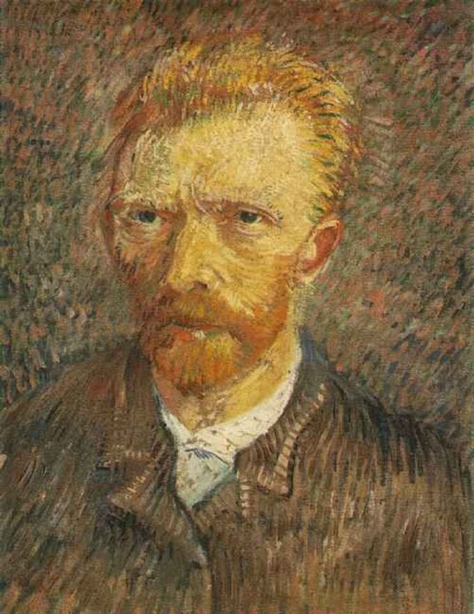 Autoritratto di Vincent Van Gogh, 1887 – Van Gogh Gli autoritratti di Vincent van Gogh 70x85