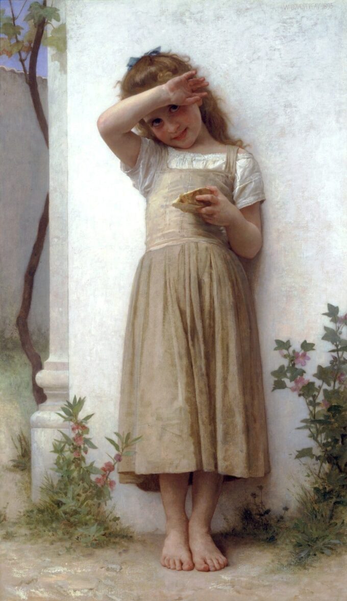 Nella penitenza – William Bouguereau William Bouguereau 70x120