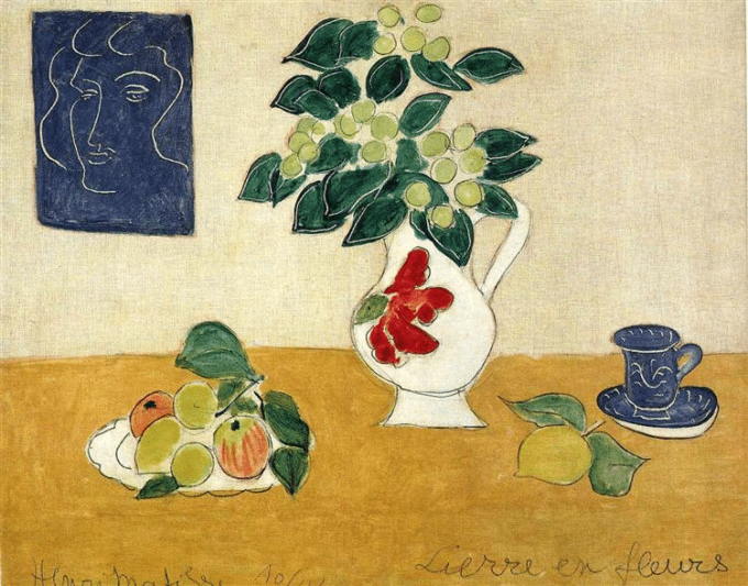 Lierre in fiore – Matisse Henri Matisse 85x75