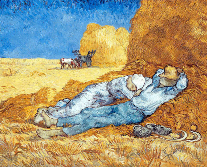 La Méridienne (la siesta) – Van Gogh Quadri Popolari 85x75