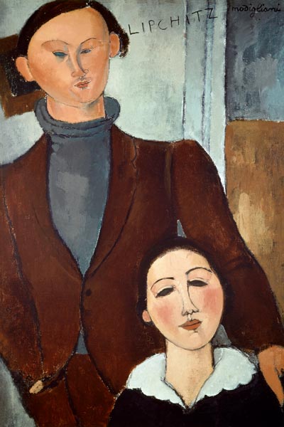 Jacques Lipschitz e sua moglie – Amedeo Modigliani Amedeo Modigliani 70x105