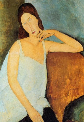 Dettaglio di Jeanne Hébuterne – Amedeo Modigliani Amedeo Modigliani 70x105