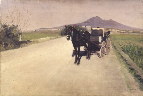 Una strada a Napoli – Caillebotte Gustave Caillebotte 105x70