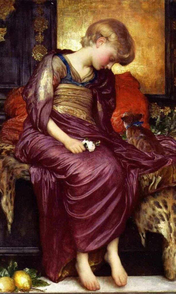 Gattini – Frederic Leighton Frederic Leighton 70x120