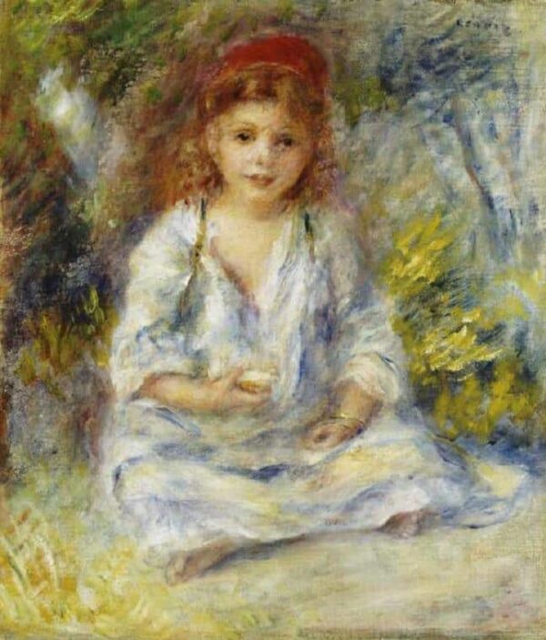 Piccola ragazza algerina – Pierre-Auguste Renoir Pierre-Auguste Renoir 70x85