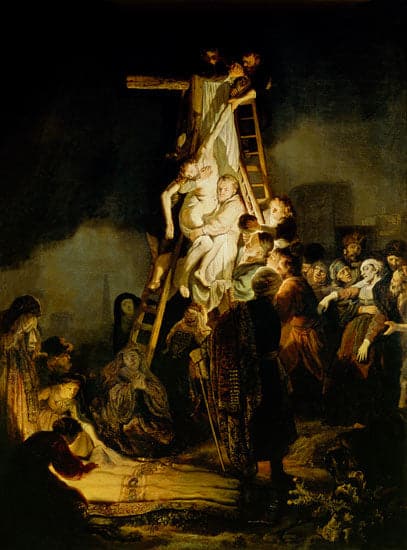 La discesa dalla croce – Rembrandt van Rijn Rembrandt van Rijn 70x105