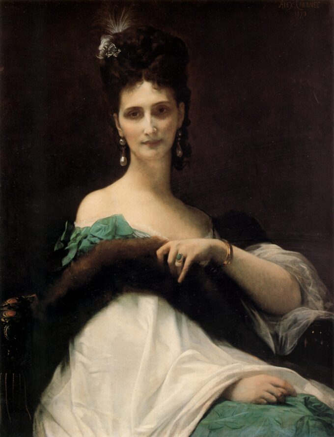 La Contessa de Keller – Alexandre Cabanel Alexandre Cabanel 70x85