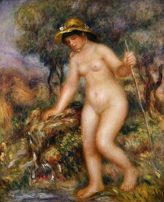 La Source o Gabrielle Nuda – Pierre-Auguste Renoir Pierre-Auguste Renoir 70x85