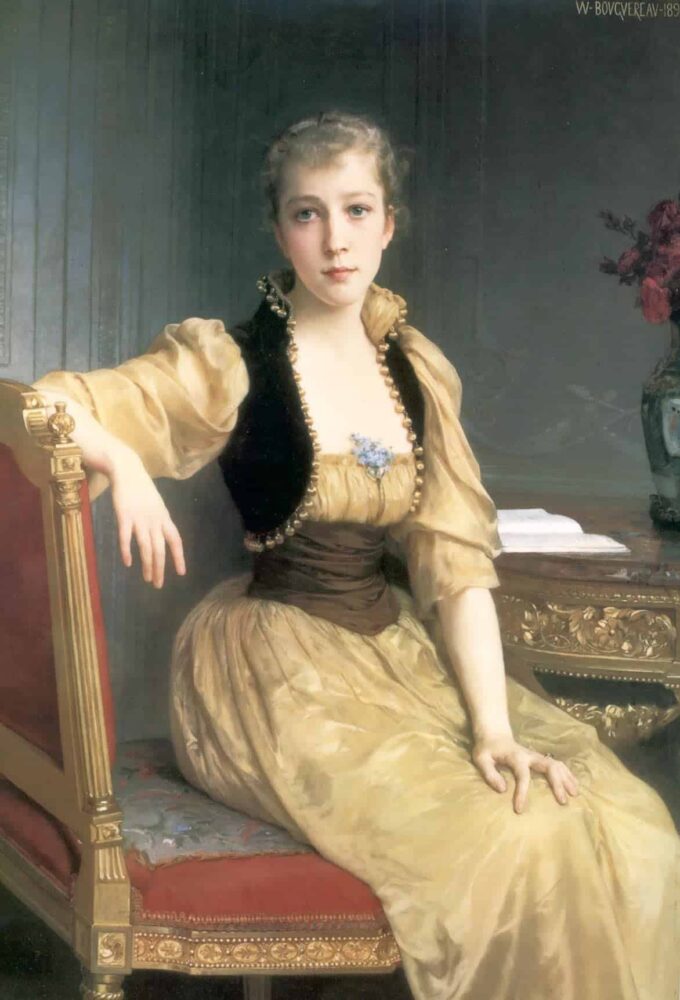 Lady Maxwell – William Bouguereau William Bouguereau 70x105