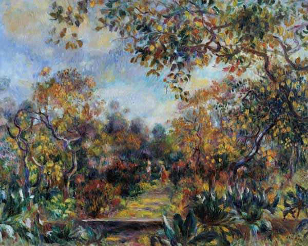 Paesaggio a Beaulieu – Pierre-Auguste Renoir Pierre-Auguste Renoir 85x75