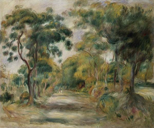 Paesaggio sotto il sole di mezzogiorno – Pierre-Auguste Renoir Pierre-Auguste Renoir 85x75