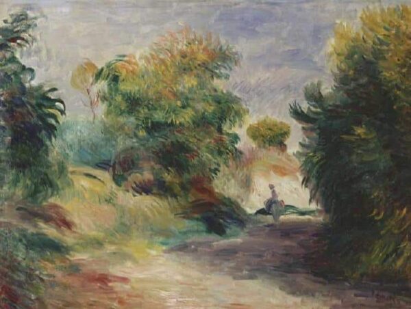 Paesaggi vicino a Cagnes – Pierre-Auguste Renoir Pierre-Auguste Renoir 85x75