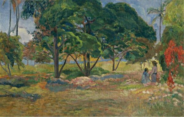 Paesaggio con tre alberi – Paul Gauguin Paul Gauguin 105x70