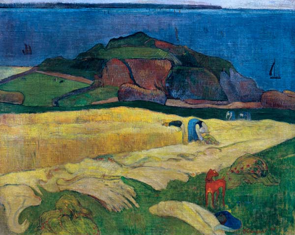 La raccolta al mare – Paul Gauguin Paul Gauguin 85x75