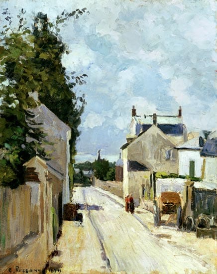 Rue de l’Ermitage – Edouard Manet Édouard Manet 70x85