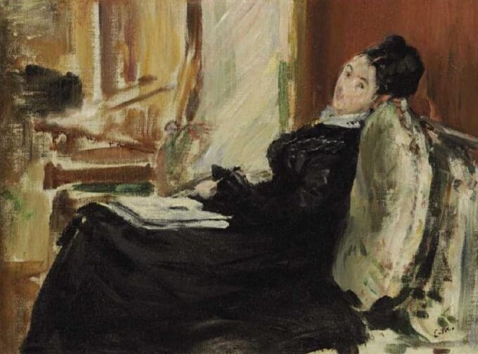 Giovane donna che legge – Edouard Manet Édouard Manet 105x70