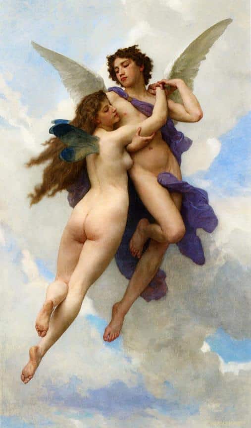 Amore e Psiche – William Bouguereau William Bouguereau 70x120