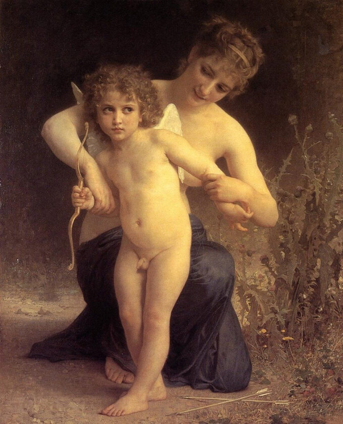 L’amore disarmato – William Bouguereau William Bouguereau 70x85