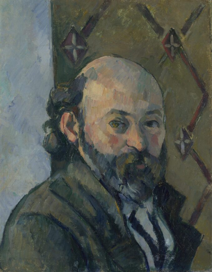 L’autoritratto di Paul Cézanne Paul Cézanne 70x85