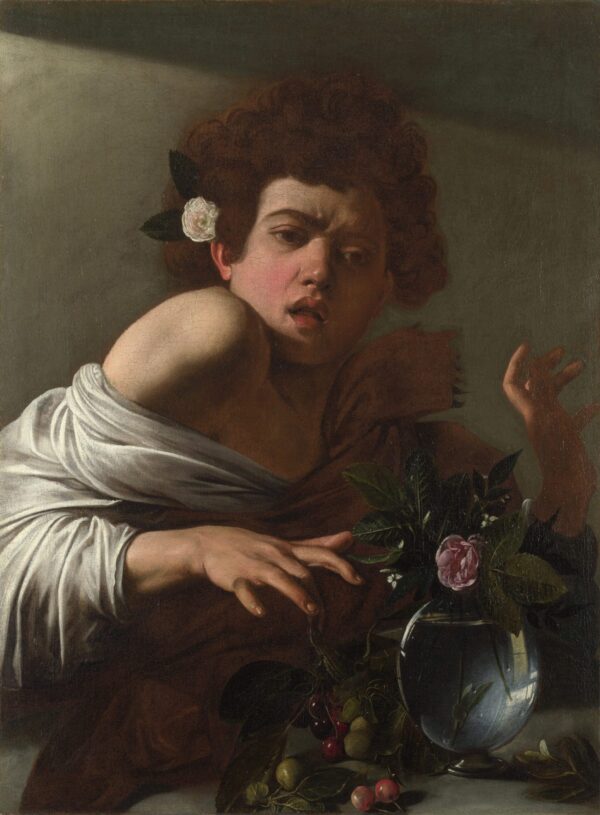 Un ragazzo morso da un lucertola – Caravaggio Caravaggio 70x105