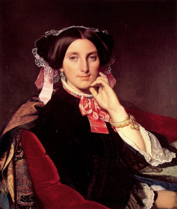 Madame Gonse – Jean-Auguste-Dominique Ingres Jean-Auguste-Dominique Ingres 70x85