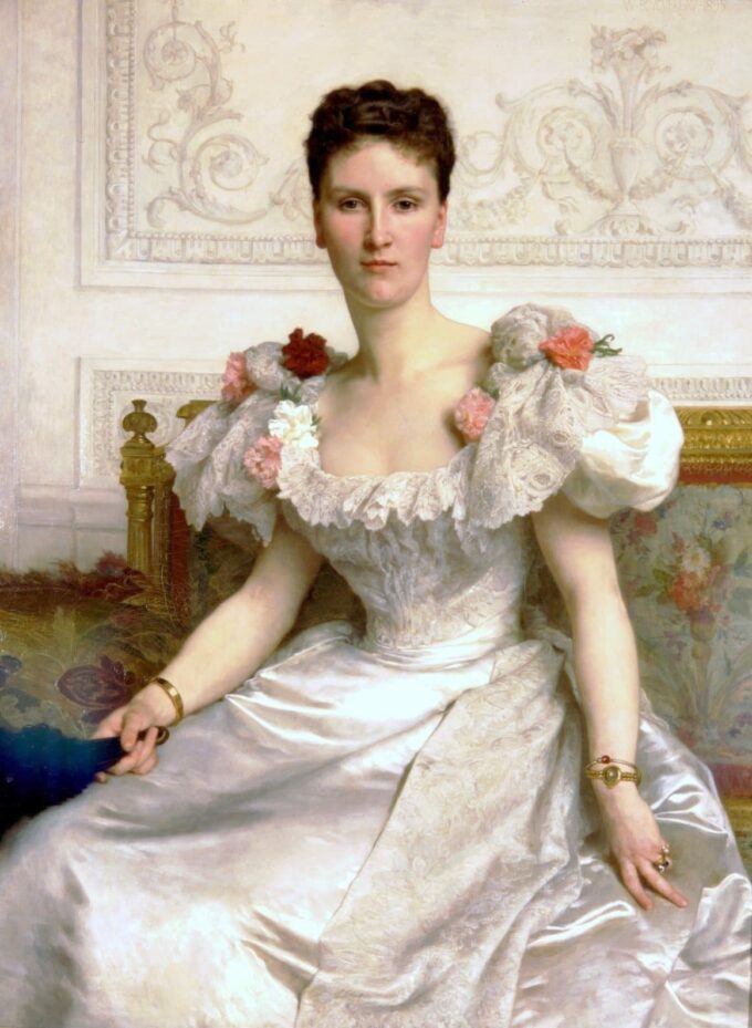 Madame la Contessa de Cambacérès – William Bouguereau William Bouguereau 70x105