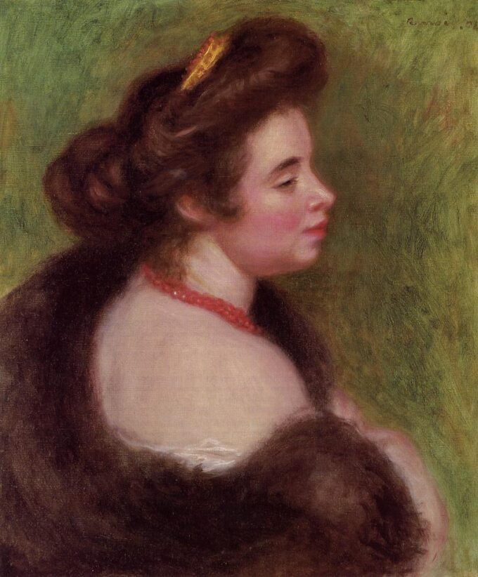 Madame Maurice Denis nata Jeanne Boudot – Pierre-Auguste Renoir Pierre-Auguste Renoir 70x85