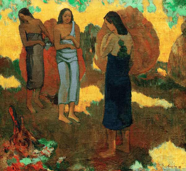 Fille de Tahiti – Paul Gauguin Paul Gauguin 70x70