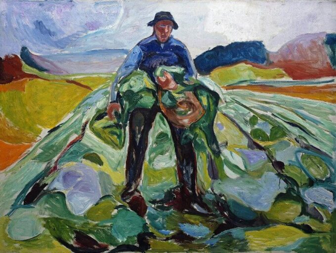 Patch di cavolo – Edvard Munch Edvard Munch 85x75