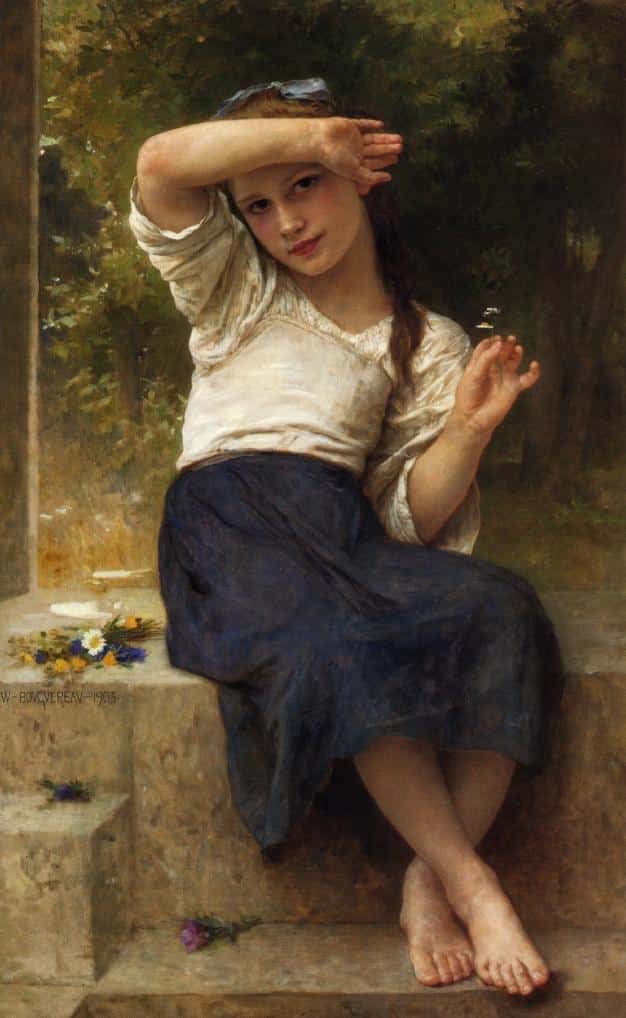 Marguerite di William Bouguereau William Bouguereau 70x105