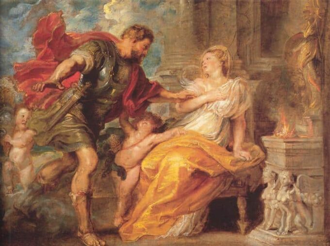 Marte e Rea Silvia – Peter Paul Rubens Peter Paul Rubens 85x75