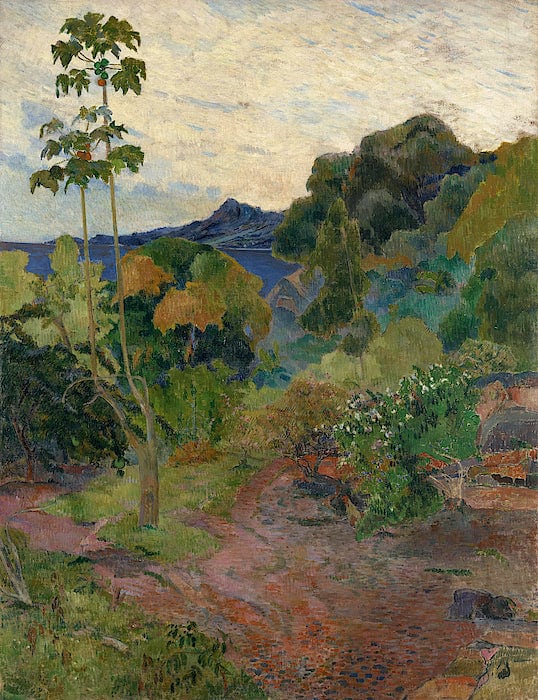 Paesaggio della Martinica – Paul Gauguin Paul Gauguin 70x85