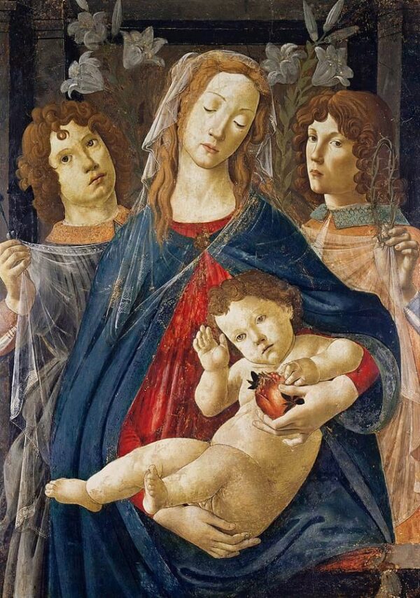 Vierge della melagrana – Sandro Botticelli Sandro Botticelli 70x105